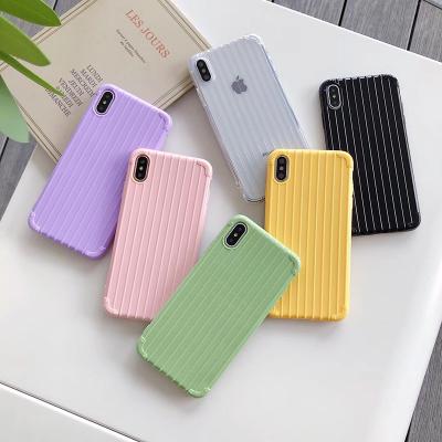 China Custom Luggage Box Anti-scratch Luggage Box Phone Case Cell Phone Cover Case For iPhone X for sale