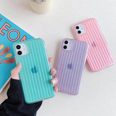 China Fanshion 2020 Nice Hot Sale Luggage Cases Grain Phone Case For iPhone 11 Pro Max for sale