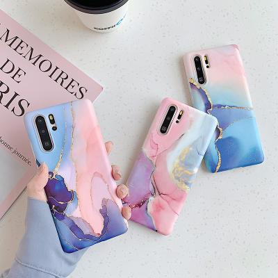 China Factory Top Quality Shockproof Marble Phone Case For Huawei P30 pro for sale