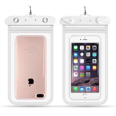 China Universal Waterproof PVC Pocket Simpe Cell Phones Dry Filter Mount For iPhone 7/7Plus for sale