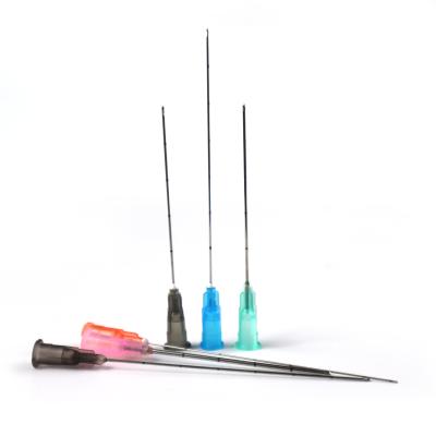 China Clinic High Sales Clinic Needle 25g 50mm 70mm 100mm Blunt Beauty Micro Needle Cannula for sale