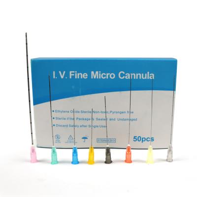 China Safety For Blunt Needle Tip Cannula 25 G Sterile for sale