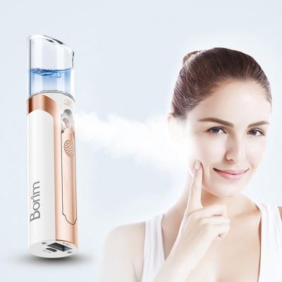 China Mini Portable Humidifier Face Hydrating Moisturizer Mist Spray 20ml Water Tank Usb Charging Nano Facial Gentleman for sale