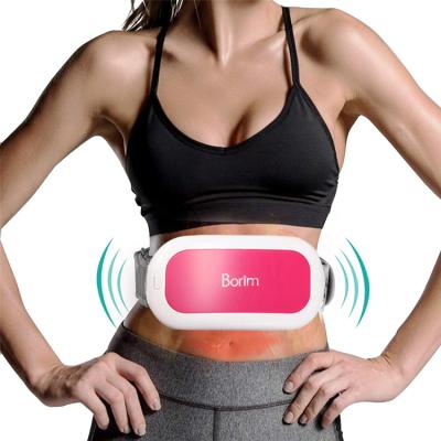 China EMS Slimming Borim CE EMS Fat Belly Waist Trimmer Infrared Burning Electric Vibrating Workout Sweat Shaper Belly Slimming Belts For Women for sale