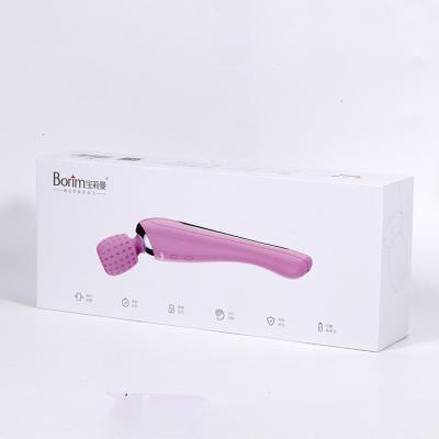 China Hot Selling Body Magic Wand Massager Cordless Neck Massager With 5 Vibration Mode Body Massager Machine for sale