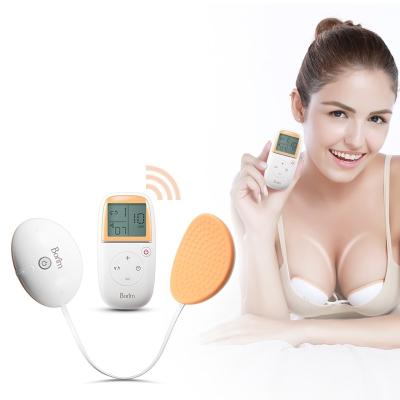 China Wholesale Handheld Cordless Tailored Women Sexy Electronic Vibration Wireless Breast Enhancement Massager for sale