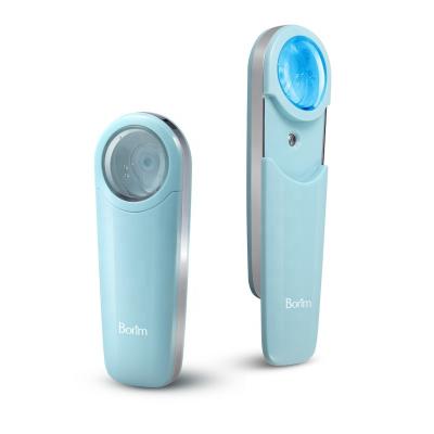 China Wholesale Mini Portable Nano Mist Sprayer Usb Rechargeable Face Skin Moisturizing Spray Moisturizing Facial Mist Sprayer With Covered Tank for sale