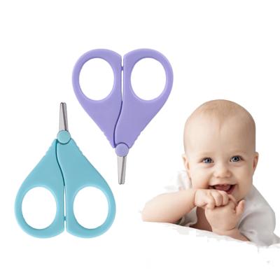 China Baby Products Portable Eco-freindly High Quality And Safe Infant Nail Care Scissors Cheap for sale