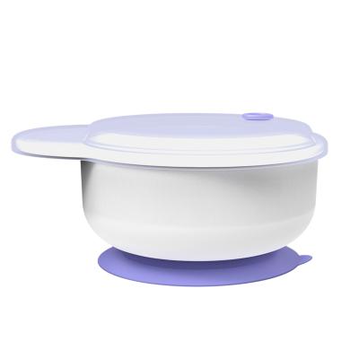 China BPA Free Competitive Price Feeding Bowl With Suction Cup Kids Eating Training Bowl BAP Free for sale