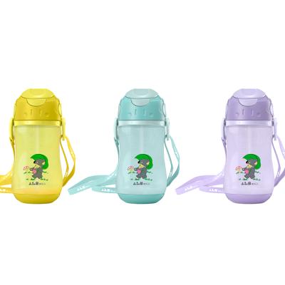 China Sustainable Competitive Price 350ml PP Kids Water Cup Outdoor Travel Drink Bottle for sale