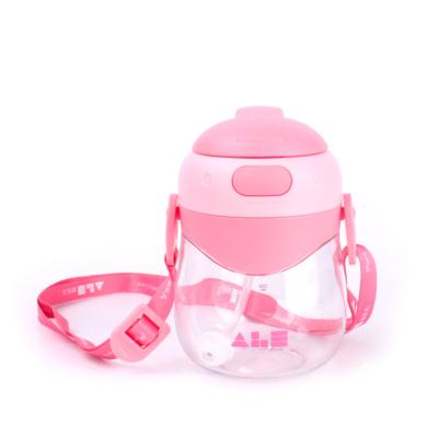 China BPA Free 320Ml Baby Sippy Cup With Straw Tritan Water Bottle For Toddler for sale