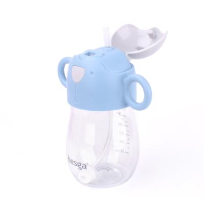 China Wholesales 330ML Baby Tritan Stocked Water Bottle 501 BPA Free With Handle For Feeding for sale