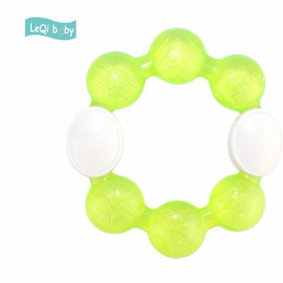 China Early Developmental Toy Baby Teether Kids Food Grade Silicone Soother Teether Toy for sale