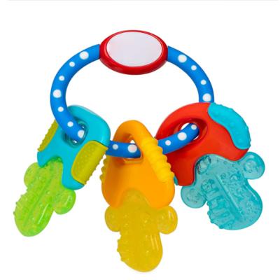 China Baby Teether EVA Water Teether Filled Customized Main Safety BPA Free Teethers Soothe Babies Gums for sale