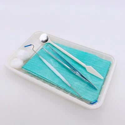 China China Factory Price Convenient Disposable Dental Set Instruments Dental Tool Kit Oral Hygiene for sale