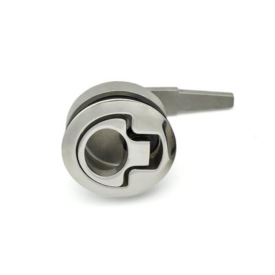 China Durable High Security Marine Hatches Stainless Steel Round Lock For RV Pull Slam Latch Door Cabinet Hardware Boat Marine for sale