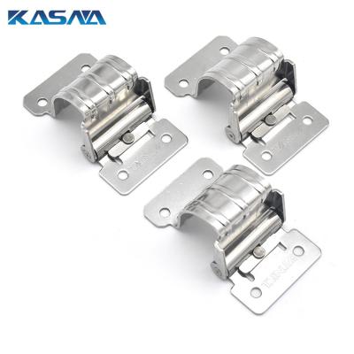 China Easy Installation Polished 90 Degree Stainless Steel Torque Hinge For Electric Cabinet Instrument Equipment Hinge for sale