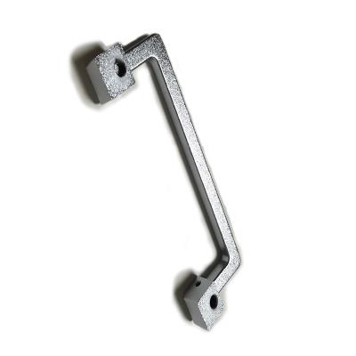 China Modern Distribution Box Metal Cabinet Handle Can Be Rotated 90 Degree Square Folding Handle for sale