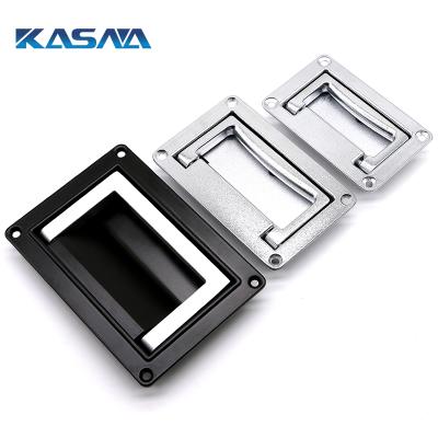 China Modern Zinc Alloy Recessed Pull Handles Container Handle Flush Lift Recessed Door Handle for sale