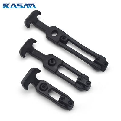 China T-Handle Rubber Latch Flexible Rubber Hood Catch Suction Latches With Brackets For Tool Box for sale