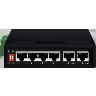 China Security System 10/100Mbps port fast ethernet industrial-grade switch 6 port unmanaged ethernet switches for sale