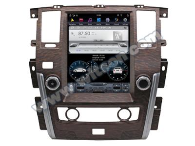 China 12,1“ vertikaler Android Schirm ScreenTesla für Nissan Patrol Royale Armada Y62 2010-2020 zu verkaufen