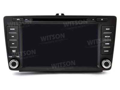 Chine Écran OEM de 8 pouces sans DVD Pour Skoda Octavia 2 Supperb Fabia 2007-2014 Stéréo de voiture à vendre