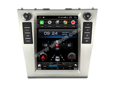 China 9.7'' Tesla Vertical Screen Para Toyota Camry XV40 Aurion 2007-2011 Android Car Multimedia Player ((THB/THV1117) El juego es compatible con Android y tiene un sistema de control de velocidad de más de 10 milímetros. en venta