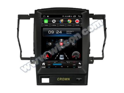 Cina 9.7'' Tesla Vertical Screen Per Toyota Crown 2005-2009 Android Car Multimedia Player in vendita