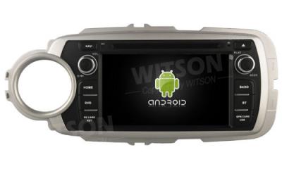 中国 7インチスクリーン OEMスタイル DVDデッキ付き トヨタヤリス 2012-2017 Android CarPlayプレーヤー 販売のため