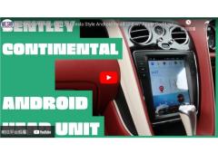 Bentley Flying Spur Continental 2015-2019 Tesla Android Head Unit CarPlay Android Auto-WITSON