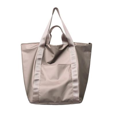 China Other Nylon Purchasing Women's Large Shoulder Tote Bags Customized Waterproof Sports Travel Bag for sale