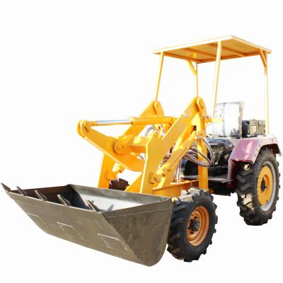 China Factory Manufacturer Small Loader Construction Machinery Wheel Loader Mini Diesel Tractor Engineering Loader for sale