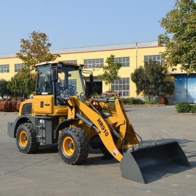 China Construction Material Shops 2.6 Ton Loader Engine Power 76KW Backhoe Loader With 4*4 Cabin Wheel Tires Wheel Loader Low Price for sale