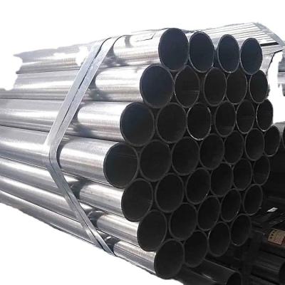 China Gas System Manufacturer Erw Welded Steel Pipe Indoor/Outdoor Black Iron Pipe Galvanized Steel Pipe For Construction for sale