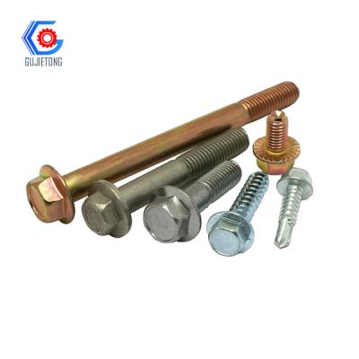 China Carbon Steel Manufacturer Din 6921 Hexagon Flange Bolts for sale