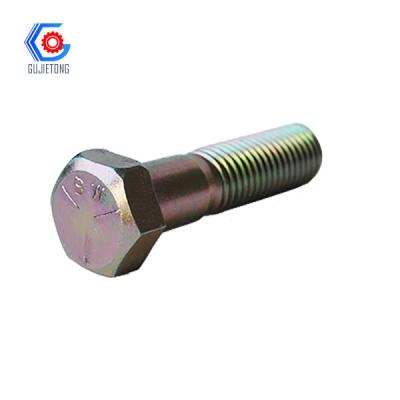 China Stainless steel hex bolt m28 m12 m14 4.8 8.8 din933 din931 for sale