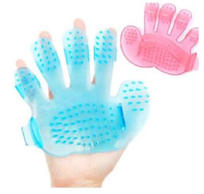 China Viable Dog Cat Bath Brush Comb Rubber Glove Hair Fur Grooming Massaging Mit for Pet Shower Dog Brushes for sale