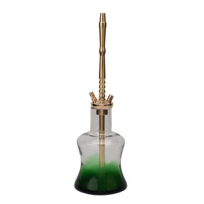 China Large Tobacco Shisha Style Modern Hookah Hookah Brass Material Smoking Pipe for sale