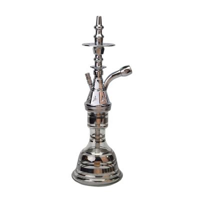 China Egypt Best Quality Hookah Zinc Wholesale Shisha Smoking Pipe Luxury Glass Water Pipe for sale