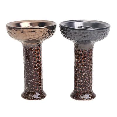 China Stain Ceramic Outdoor Hookah Phunnel Shisha Head Height 11.8cm Diameter 7.8cm for sale