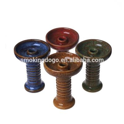 China Dogo New Arrival Ceramic Shisha Bowl Shisha Bowl Size 11cm Ceramic Smoking Top Diamater 8.0cm for sale