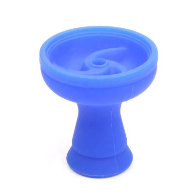 China Wholesale Silicone Vortex 3 High Grade Silicone Hookah Blue Heat Resistant Bowl Shisha Bowls Silicone for sale