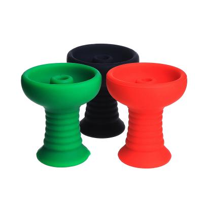 China Silicone Smoking Dogo Heat Resistant Grail For Forming High Grade Colorful Hookah Silicone Bowls Wholesale Shisha Bowls Silicone for sale