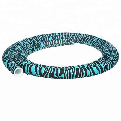 China 2018 New Latest Silicone Zebra Printing Shisha Hose Full Pattern Silicone Hose Hookah Hose Green Wholesale Hookah for sale