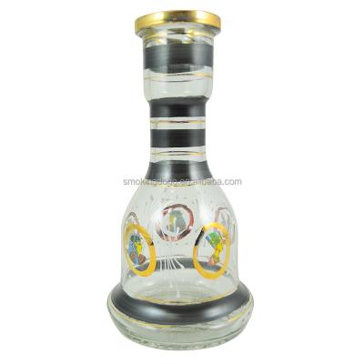 China Wholesale Soulton Glass Hookahs Glass Bottles Dish Moroccan Glass Hookah Vases The diameter of the opening is 1.75