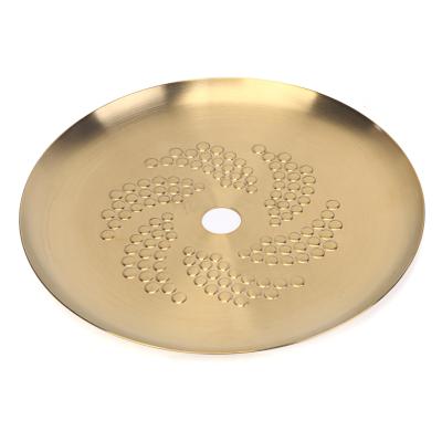 China 2019 Premium Stainless Steel Charcoal Tray Replacement Shisha Tray Accept Customized Hole Opening Size for sale