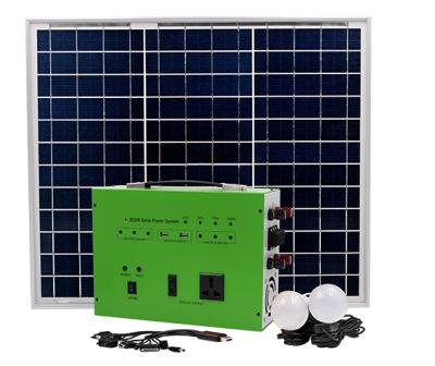 China Home Power 800W Solar Power System Easy Home 300W Grid Tied Solar Panel System AC DC Inverte System for sale