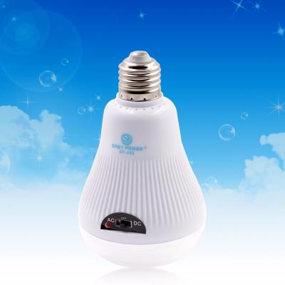 China Residential Low Price High Power 220V AC DC Rechargeable Auto LED Saving Light Bulb for sale