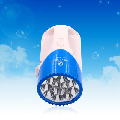 China Camping Portable Rechargeable Multifunctional LED Flashlight With FM Radio EP-398 for sale